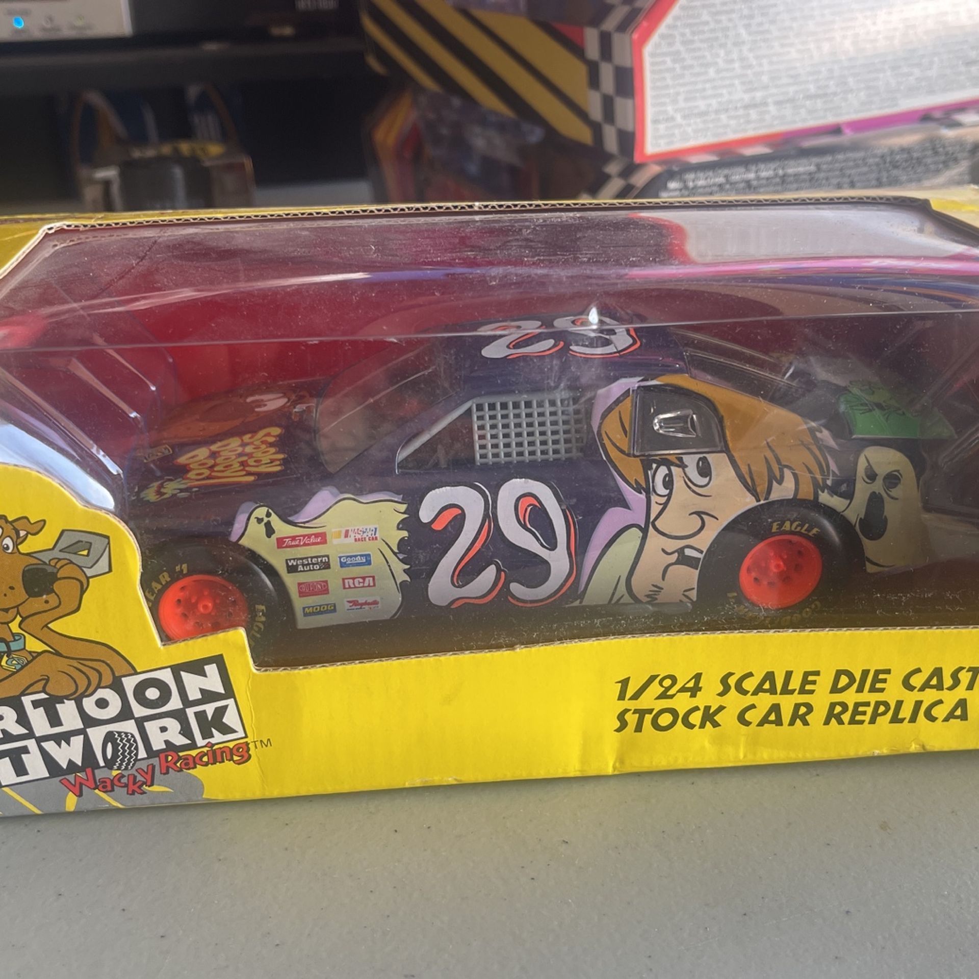 1996 #29 Cartoon Network Scooby-Doo Wacky 1/24 Diecast NASCAR