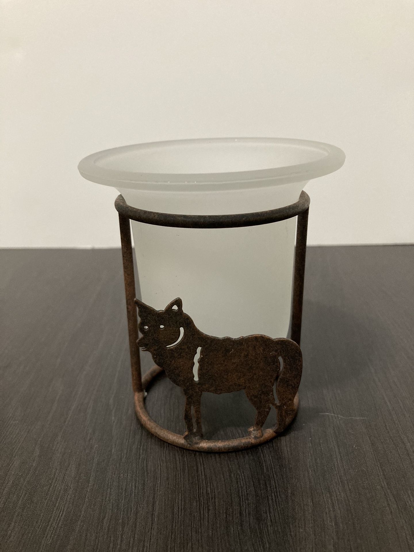 Votive/Tea Light Holder “Wolf”