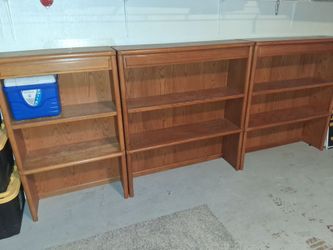 Desks,file cabinet,and book cases