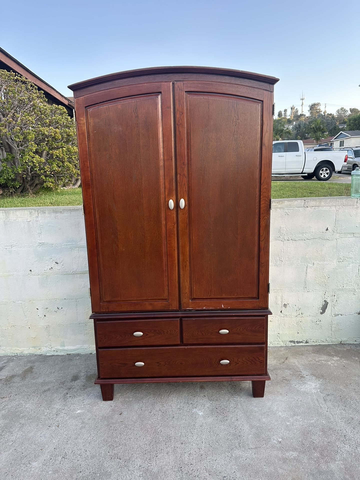 Multi Use Cabinet / Closet (Armoire, Wardrobe Closet, TV Cabinet with Drawers)