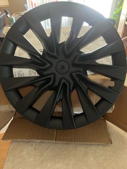 Tesla Mod-3 (4) New 18” Wheel Caps