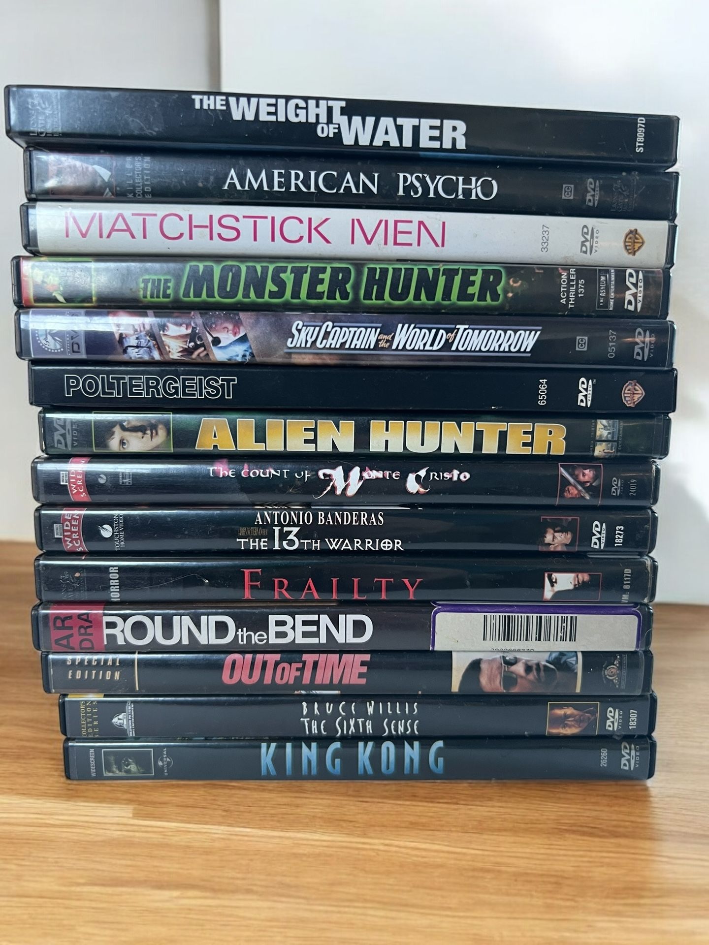 DVD Movie Lot of 14 Drama Action Horror 80s 90s