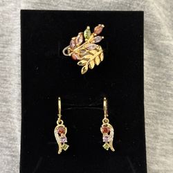 Ring and Earrings Set
