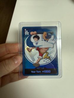 Luffy Dodgers One Piece Card