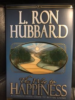 L ROn Hubbard the way to Happiness 2 Books make offer