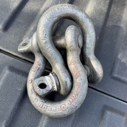 Crosby 8.5 Ton Working Load Limit Shackles