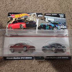 Hot Wheels Nissan Skyline R32 2 Pack 
