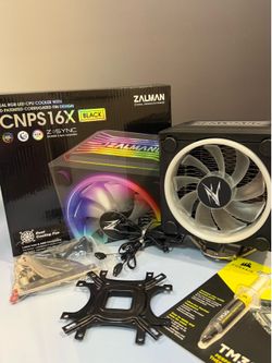 RGB CPU Cooler (Black)