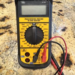 Ideal 61-360 Digital Multimeter ,$50
