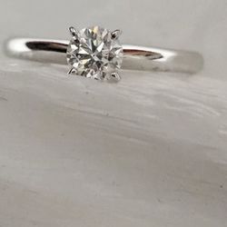 Jareds 1/2 Carat Natural Diamond Engagement Ring