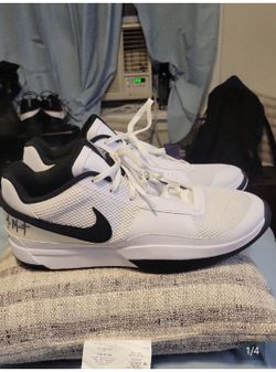 Nike Ja 1 TB Basketball Sneakers White Cream Black Morant FV1303-100 Men Size 16
