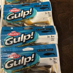 Berkeley Gulp Pogy-Smelt x 4