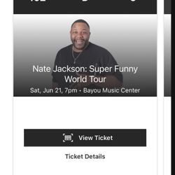 Nate Jackson Tickets 