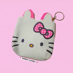 White Easter HK Coin Pouch 