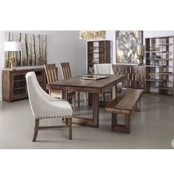 Absolutely Gorgeous Solid sheesham Dining Table 80”