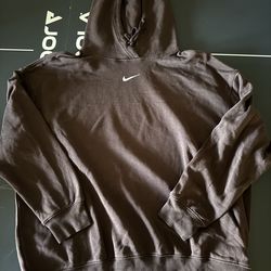 Brown Nike Hoodie Women’s L