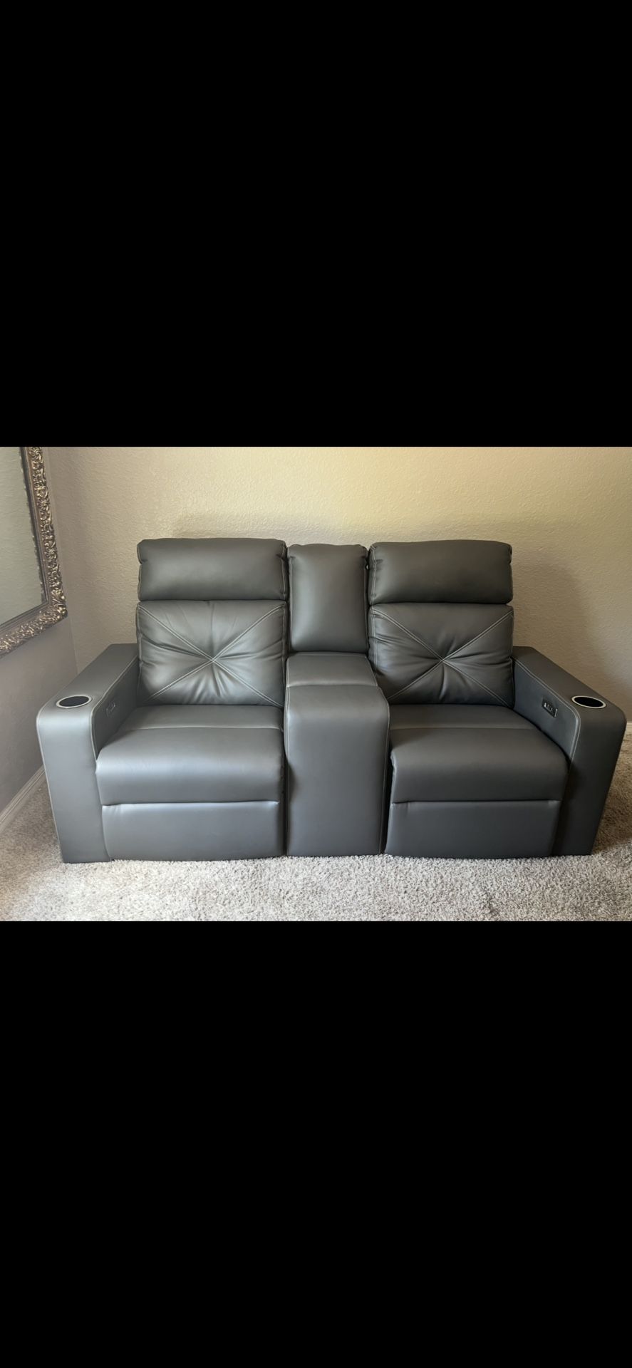 Two Seat Power Reclining Sofa
