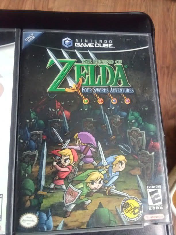 ZELDA THE FOUR SWORDS GAMECUBE GAME $125 FINAL PRICE 