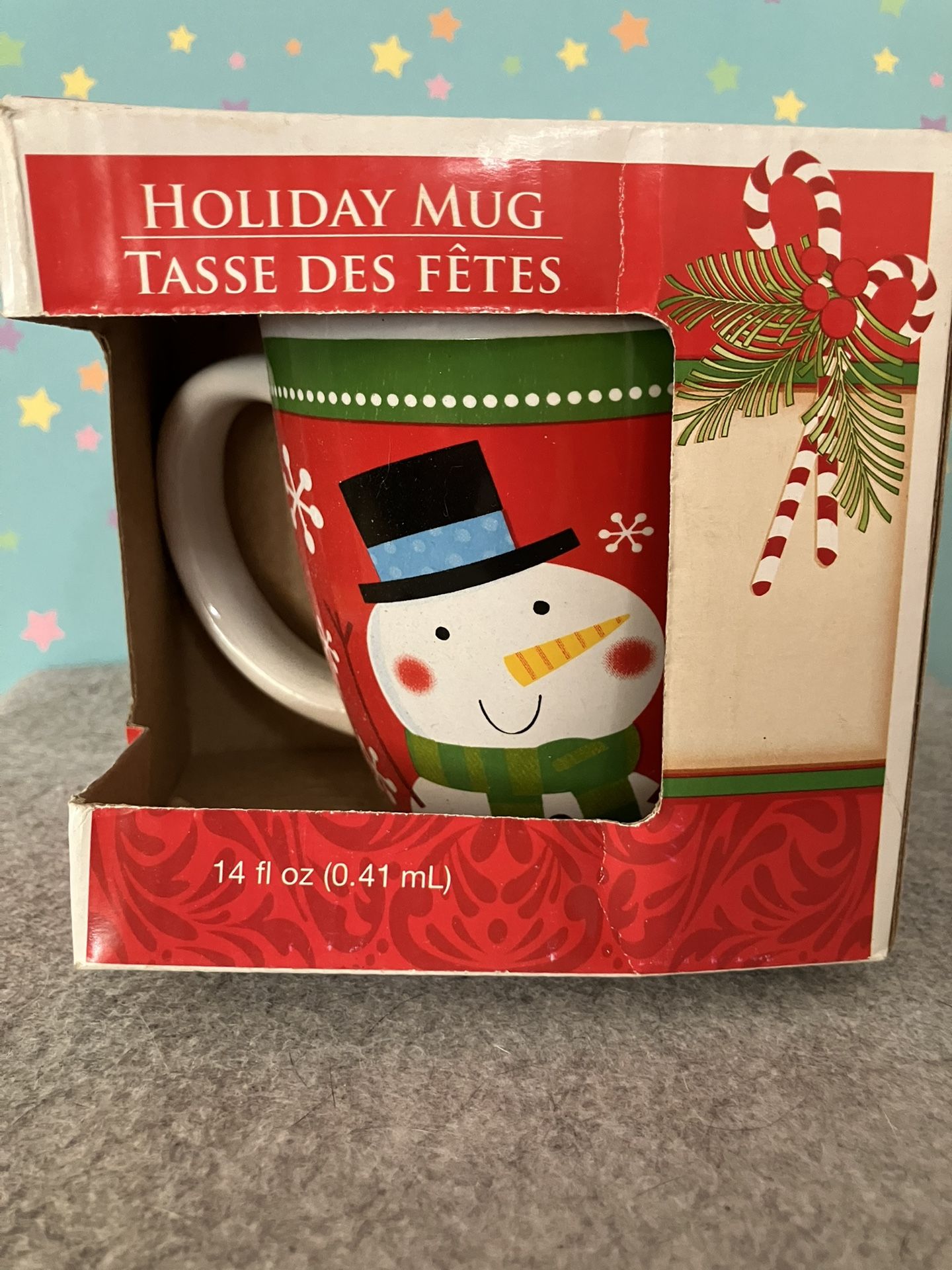 Snowman Mug Royal Norfolk Gift Boxed