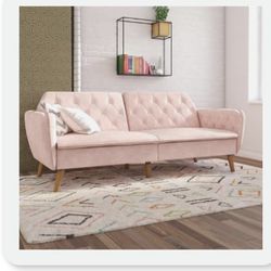 Pink couch