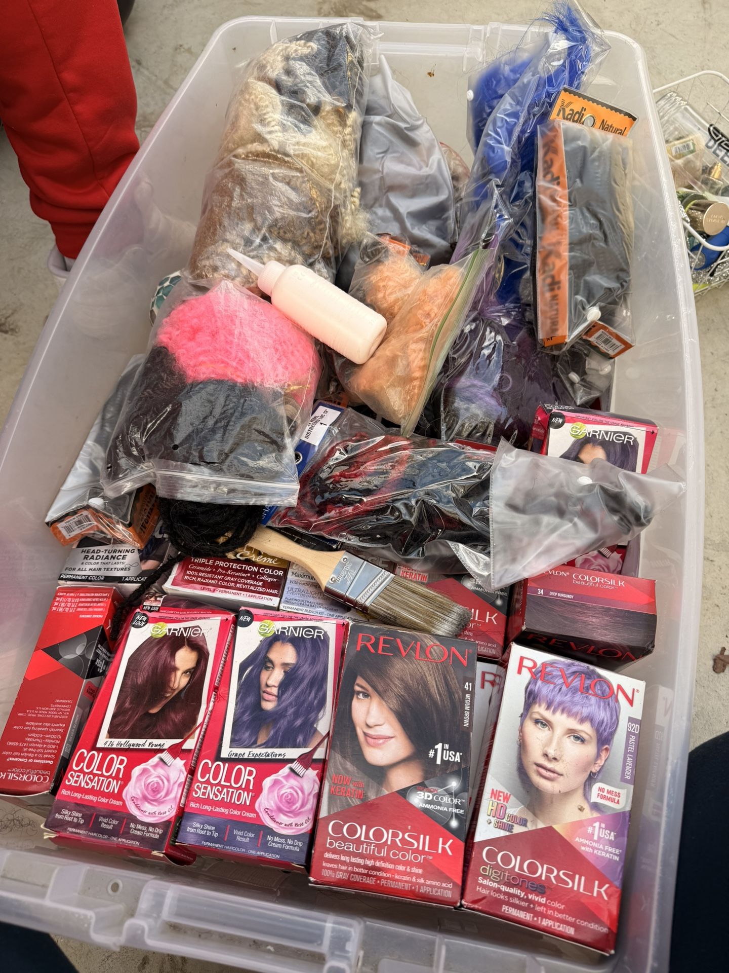Huge Hair Dye & Wig Bundle – EVERYTHING for $100!