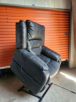 Leather Lift Assist Recliner Chair FREE DELIVERY