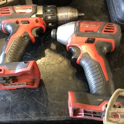 Milwaukee Drill And Impact  