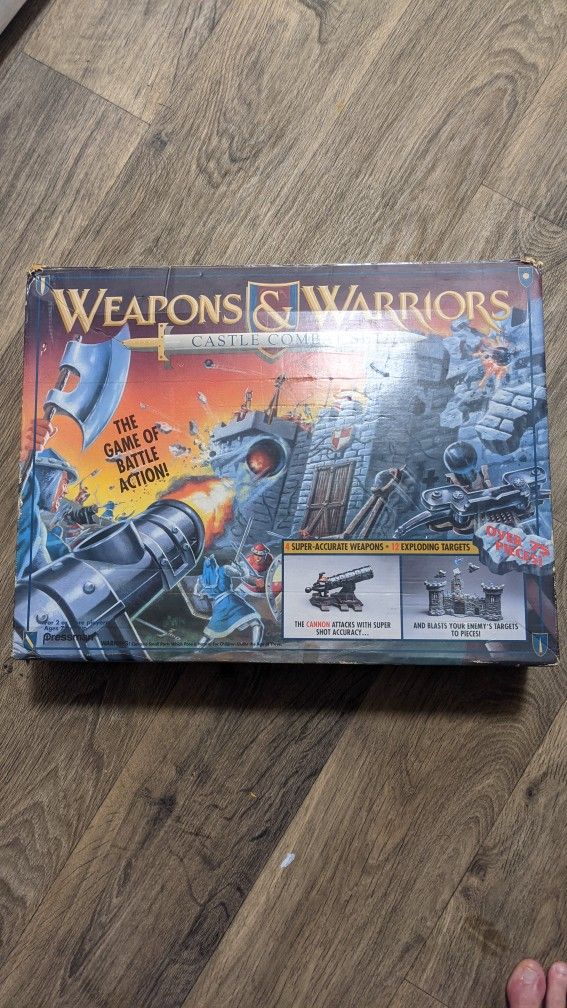 Vintage Weapons & Warriors board game