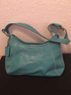 Relic Turquoise Leather Handbag/Purse
