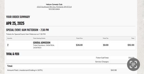 KAM PATTERSON: Helium Club