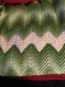 Knitted Throw Blanket