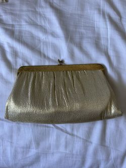 Vintage Gold Clutch