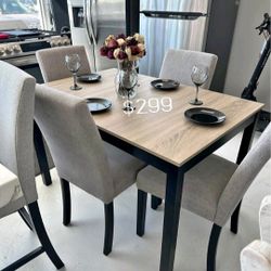 Beautiful 5-Pc Verano Dining Table Set 