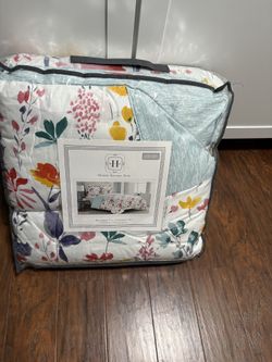 New Modern Southern Home Abilene Floral 3 Pc Reversible Comforter