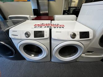 Samsung White Front Load Set
