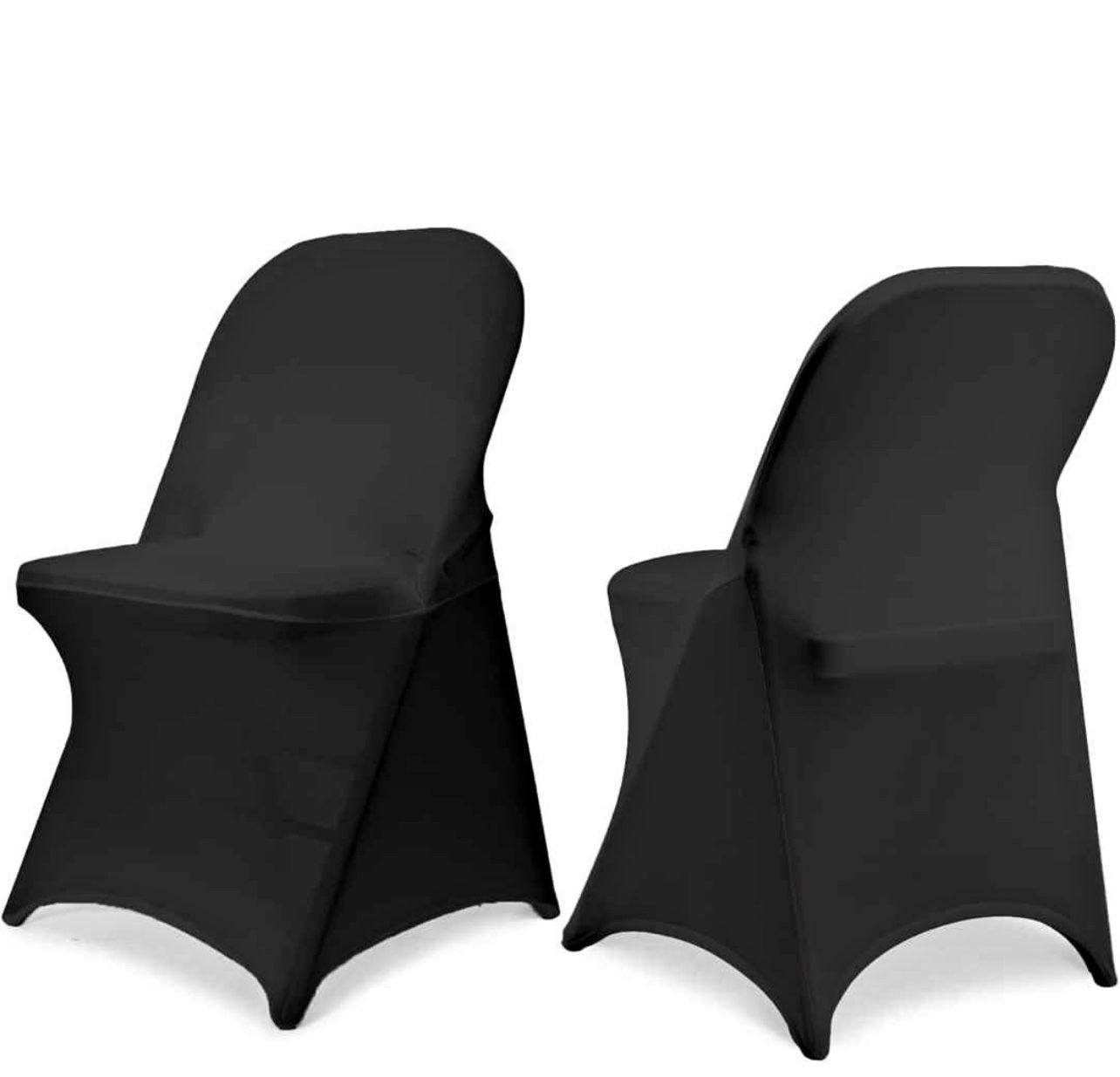Black Cover Folding Chairs