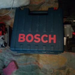 Bosh And Porter Cable Router And 18 Gauge Finish Nailer