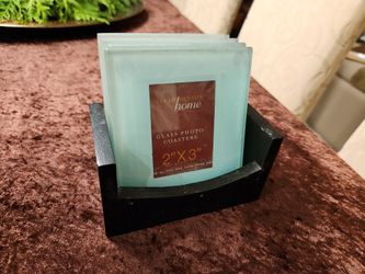 Hosting Gifts, Photo frame coasters white elephant, Christmas, Hanukah, gift, present