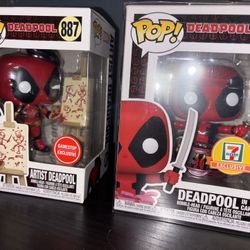 Marvel Deadpool Funko Pops