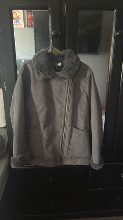 Grey Fur Jacket