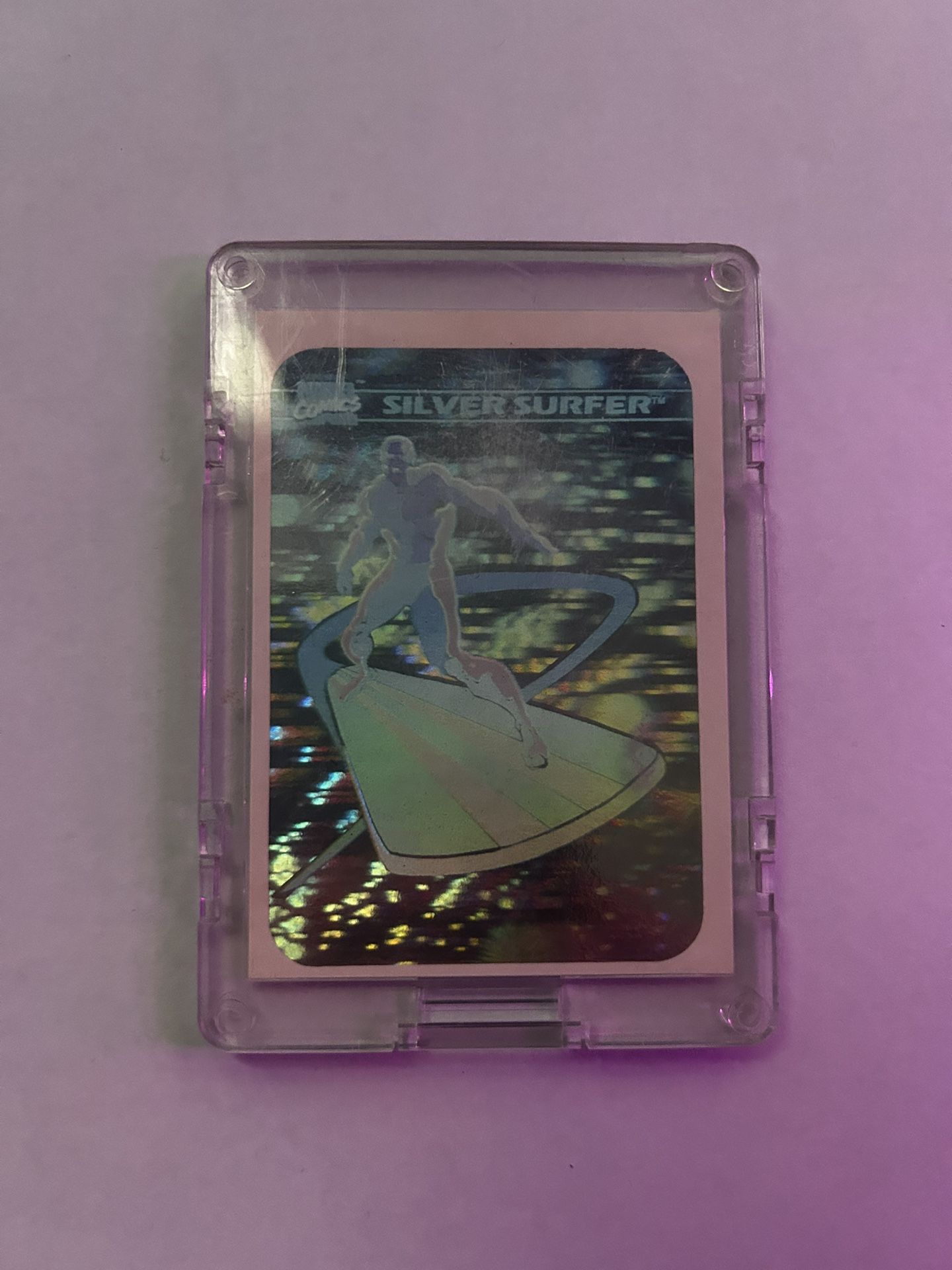 holographic marvel cards Amazon.com: 1991 Marvel Universe Series II Hologram Insert Set of 5 Cards  NM/M Spider-Man, Hulk : Toys & Games