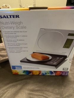 Scale - Nutri- Dietry Scale By Salter -  NEW Never Used