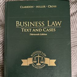 Bussiness and Law Text And Cases “13th Edition”
