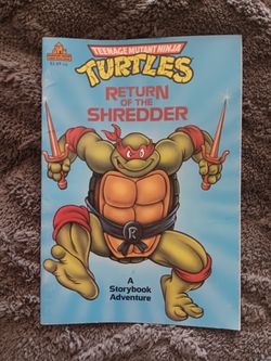 1990s TMNT storybook