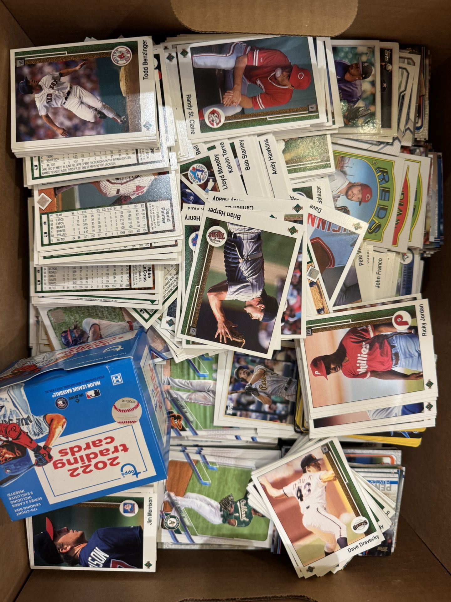 Box of Baseball Cards