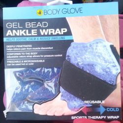 Reusable Gel Bead Ankle Wrap