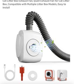 cat Litter Box Exhauste Fan