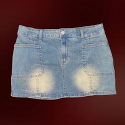Denim mini Skirt 