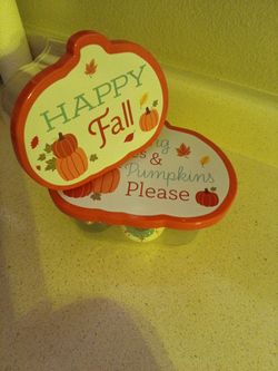 Fall decor $5 for all