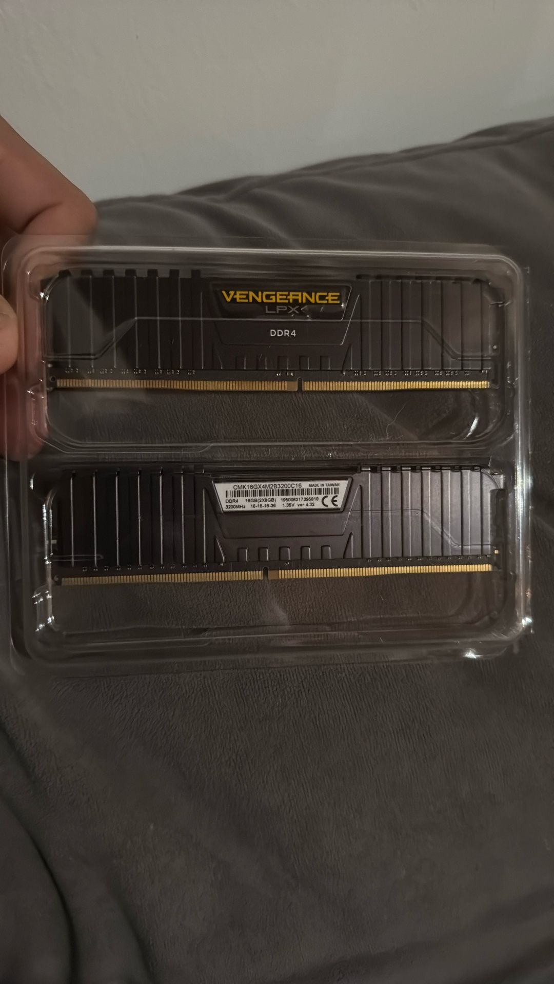 16 GB DDR4 Ram 3200mhz